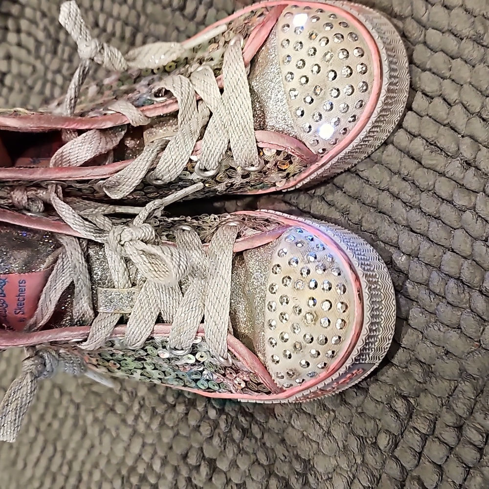 Skechers Twinkle toes size 10.5c